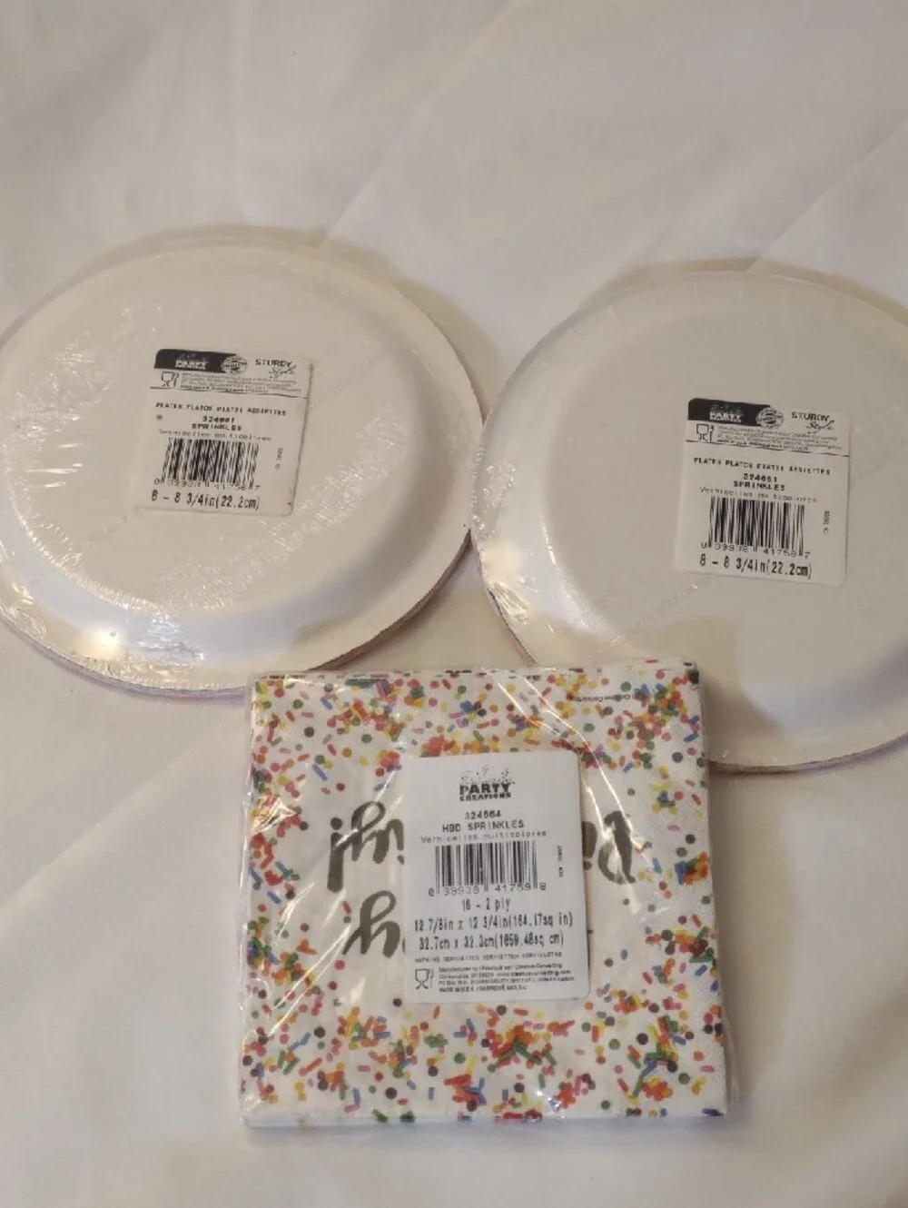 Bundle Of New Birthday Party Decorations & Goodies - Multicolor